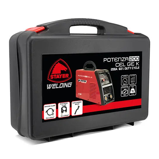 Poste à souder INVERTER MMA - POTENZA 200 CEL GEK - "2.302"